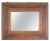 Antique Inlaid Walnut Wall Mirror, 1820s For Sale