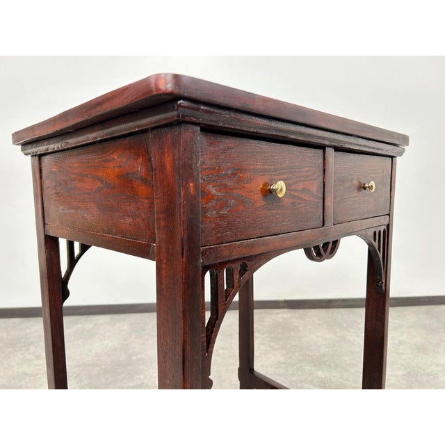 Vienna Secession Side Table, 1890s For Sale - Image 6 of 9