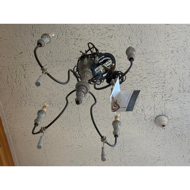 Early 21st Century Currey & Co. Hannah Chandelier, Petite For Sale - Image 5 of 13