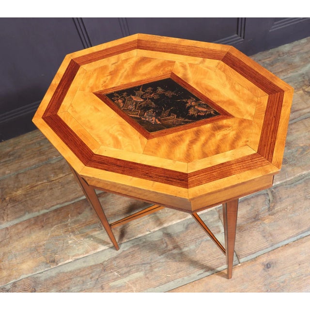 Antique Chinese Satinwood Side Table, 1890s For Sale - Image 5 of 13