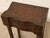 Vintage Spanish Revival Sewing Side Table With Barley Twist Legs For Sale - Image 4 of 8