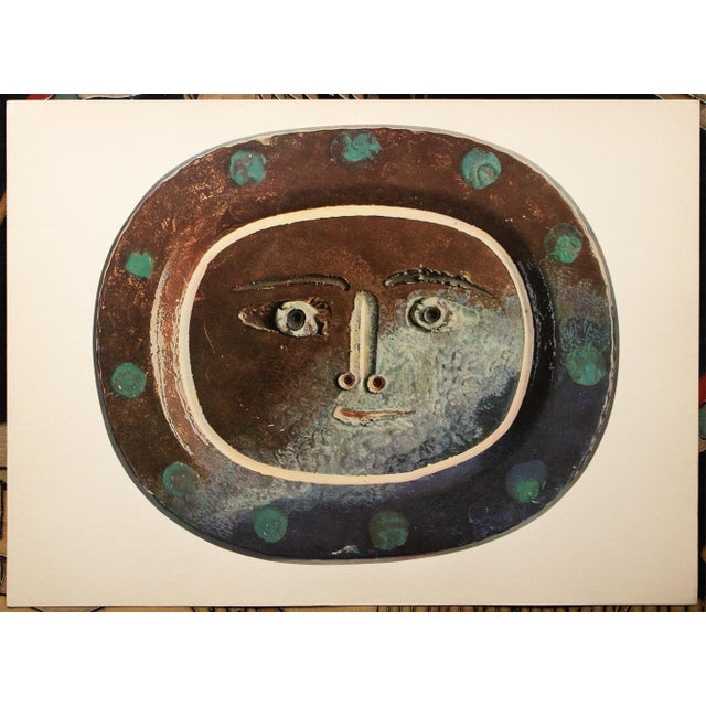 Pablo Picasso 1950 Set of 8 Vintage Prints of Picasso's Ceramic Platters From Switzerland For Sale - Image 4 of 18