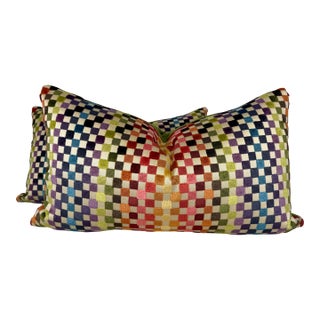 Missoni Home "Maseko" 12"x22" Pillows-a Pair For Sale