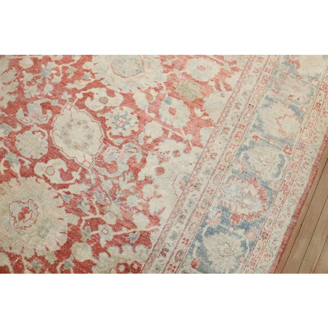 Antique Zabihi Collection Persian Mahal Rug - 10'2" x 13'8" For Sale In New York - Image 6 of 11