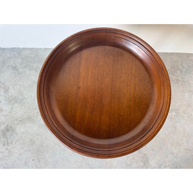 1970s Mid-Century Modern John Stuart Sculptural Side Table For Sale - Image 4 of 12