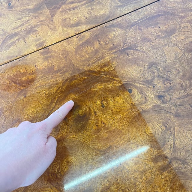 Art Deco Coffee Table in Burr Wood, 1930s For Sale - Image 15 of 16