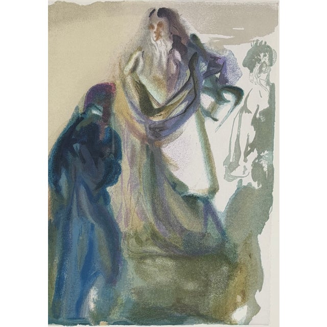 Surrealism 1960s Divine Comedy Heaven Canto 27 Decomposition For Sale - Image 3 of 3