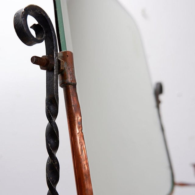 French Barber Mirror, 1930s For Sale - Image 14 of 16