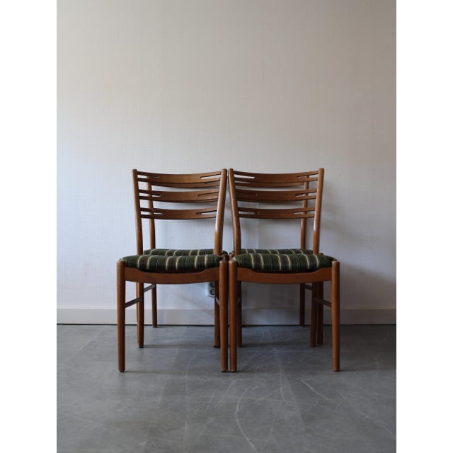 Vintage Danish Chairs by Farstrup Møbler, 1960s, Set of 4, in Worn conditions. Designed 1960 to 1969 This piece is...