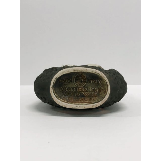 1970s Vintage 1970s Casa Vento Ceramic Zodiac Collectors Wine Bottle For Sale - Image 5 of 6