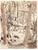 Watercolor on paper, estate stamp on the back. Marianna Van Rossen Hoogendyk (1924-2008) was born in Connecticut to an...