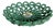 Green Ceramic Fruit Basket, France, 1970 For Sale