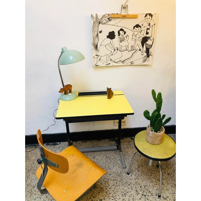 Mid-Century Childrens Desk, 1950s For Sale - Image 6 of 12