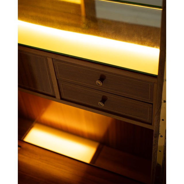 Italian Bar Cabinet, 1950s For Sale - Image 18 of 18
