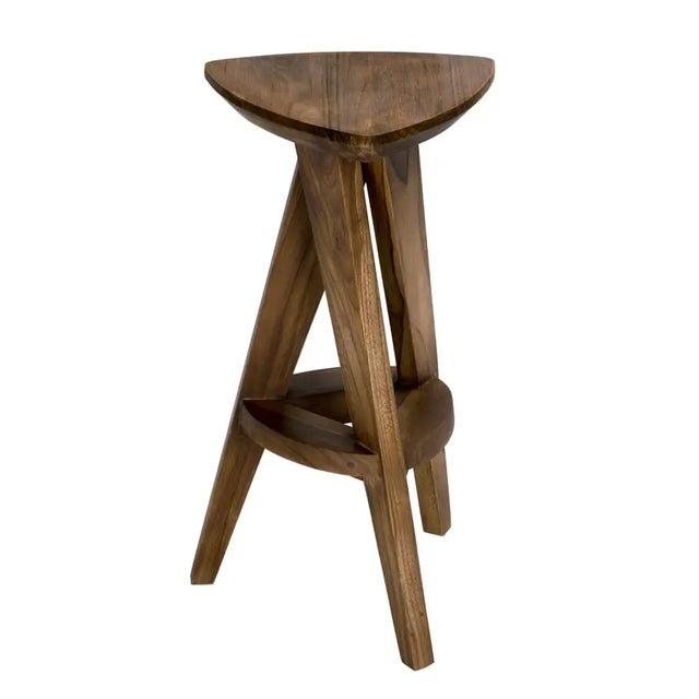 Meticulously designed with a clear coat flat finish, this stool exudes a sophisticated charm that seamlessly complements...