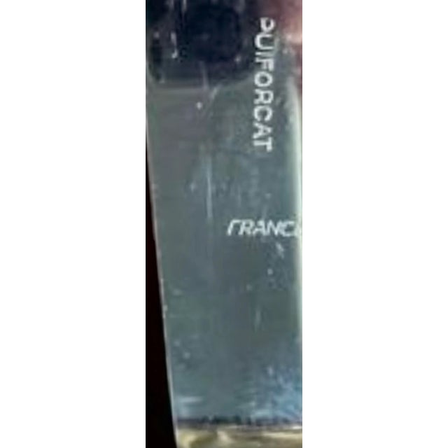 Antique collectible sterling silver table knife in “Choiseul” pattern made by Puiforcat (now Hermes). 9-3/4” long.