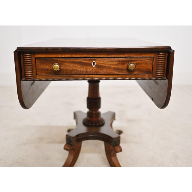 Regency Sutherland Table with Drop Leaf, 1820s For Sale - Image 12 of 16