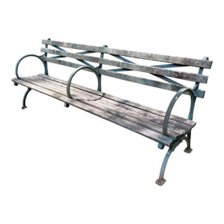 1940s World's Fair Central Park Bench by Kenneth Lynch and Sons For Sale