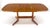 Late 20th Century Danish Mid Century Modern Teak Dining Table w/ 18" Pop Up Hide Away Leaf MINT For Sale - Image 14 of 18