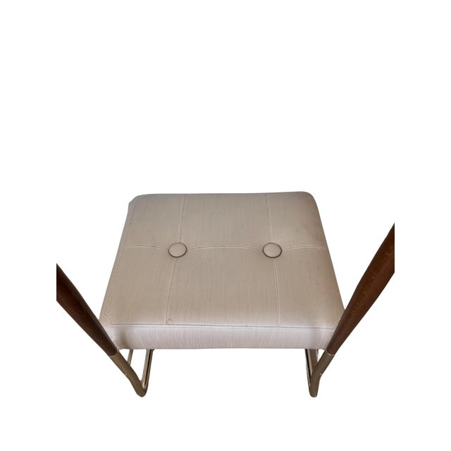 Mid-Century Modern Mid 20th Century Marvelous Mid-Century Modern "Val-O-Seat" Valet Stand/Chair by Pearl Wick For Sale - Image 3 of 6