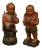 Vintage Chinese Carved Figures - a Pair For Sale