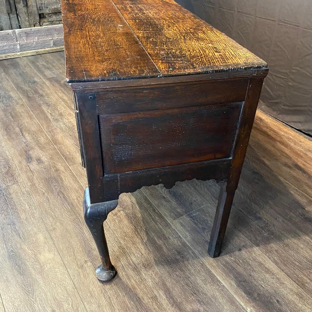 Early 19th Century British George II Oak Dresser Base Sideboard For Sale - Image 11 of 14