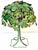 Contemporary 1960s Italian Polychromed Tole Grapevine Topiary Table Lamp For Sale - Image 3 of 11