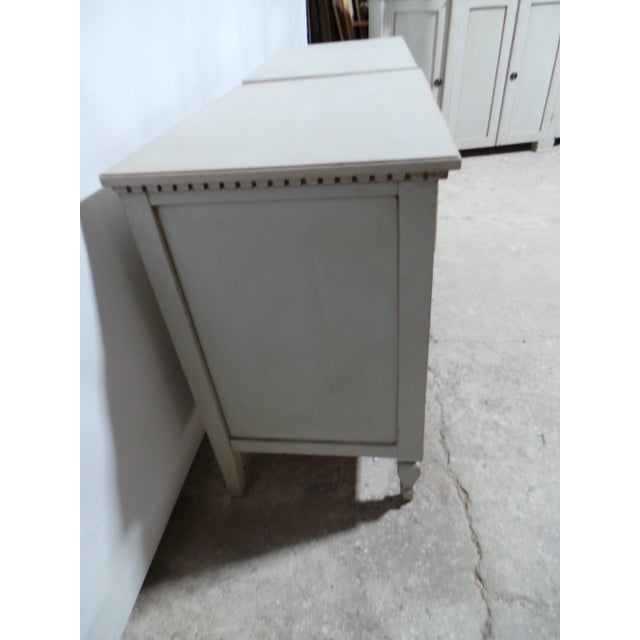 Gustavian Style 3 Drawer Chest of Drawers For Sale - Image 11 of 14