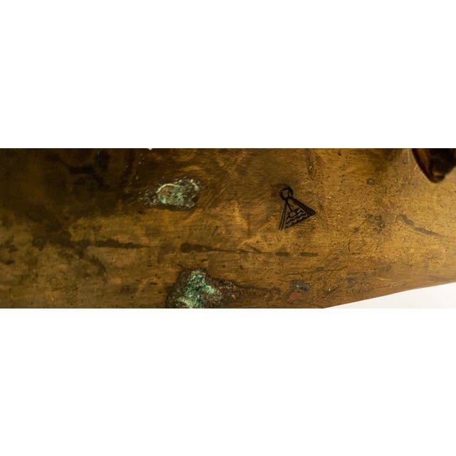 Vintage Art Deco Brass Bookends, 1920s, Set of 2 For Sale - Image 11 of 16