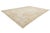 Cream Ethereal Modern Oushak Style Handmade Wool Area Rug Pastels & Earth Tones 14x19 For Sale - Image 8 of 11
