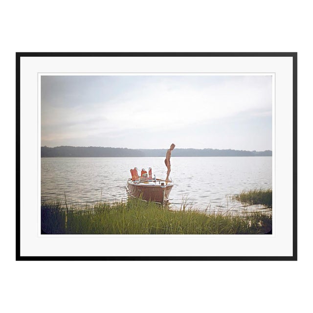 Toni Frissell 'Boat Coming In' Archival Pigment Print Framed in Black For Sale
