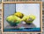 1990s Vintage Impressionist Oil on Canvas Still Life of Lemons. For Sale - Image 5 of 10