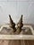 Mid 20th Century Pair of Monumental Maitland-Smith Patinated Brass Decorative Finials For Sale - Image 5 of 9