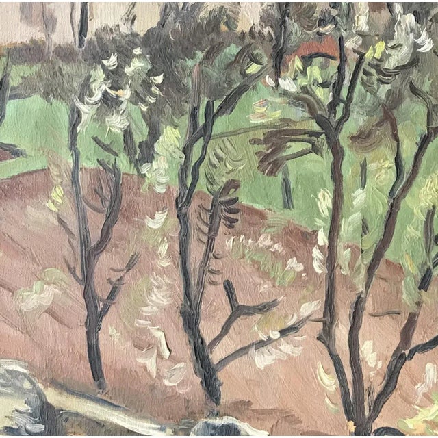 1930s Isaac Charles Goetz, Village, 1930 For Sale - Image 5 of 7