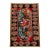 Vintage Karabagh Pictorial Rug 5x8 – Folk Art Rug With Girl & Deer – Handwoven Wool Tapestry Rug For Sale