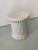Modern White Glazed Ceramic Garden Seat For Sale - Image 3 of 10