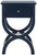 Maxine Accent Table with Storage Drawer in Navy For Sale - Image 10 of 10