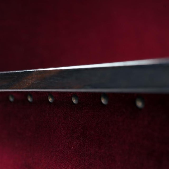 Vintage Dutch Art Deco Chairs in Red Velvet, 1920s, Set of 2 For Sale - Image 11 of 18