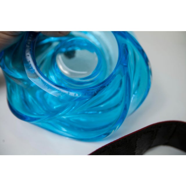 Handmade Swirl Murano Glass Candleholder by Vistosi, 2014 For Sale - Image 13 of 18
