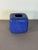Vintage Blue Vase in Ceramic by Alessio Tasca, 1970s For Sale - Image 8 of 8
