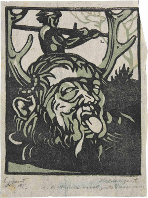 After Richard Egert, Mythological Scene, Etching, Early 20th Century