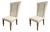 Hooker Furniture High Back Wing Host Chairs - Pair. For Sale