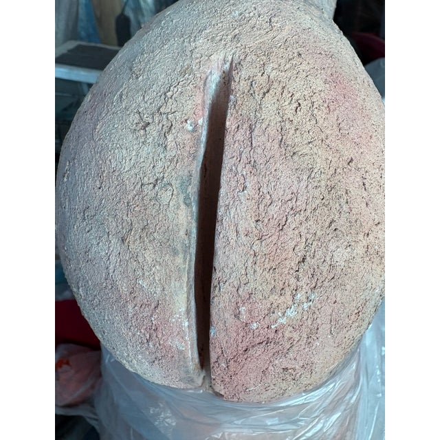 “Steel Torso” Large Abstract Female Sculpture by Tom Neugebauer, Signed & Dated 1990 For Sale - Image 10 of 12