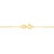 Contemporary 14K Yellow Gold .925 Sterling Silver 1/3 Cttw Round Cut Diamond Bezel 18" Pendant Necklace (J-K Color, I1-I2 Clarity) For Sale - Image 3 of 5