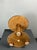 Low Mid-Century Modern Brutalist Turned Wood Side Table in the style of Charles Dudouyt, France, 1950s For Sale - Image 6 of 14
