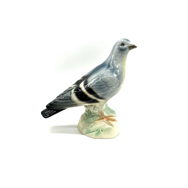 Mid-Century Ceramic Pigeon Figurine from Cortendorf, West Germany, 1950s-1960s For Sale - Image 16 of 16
