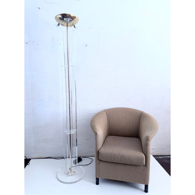 Hollywood Regency Halogen Floor Lamp, 1970s For Sale - Image 15 of 17