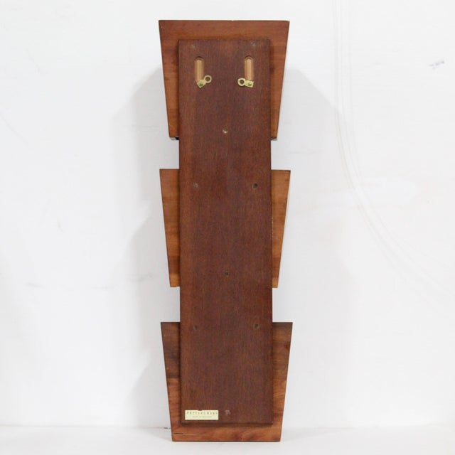 1990s Vintage Wooden 3 Bin Wall Mail Organizer | Pottery Barn For Sale - Image 5 of 6