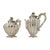 Antique Art Deco Sterling Silver L. Maciel Mexican 3 Piece Tea Coffee Set 1935 For Sale - Image 9 of 17