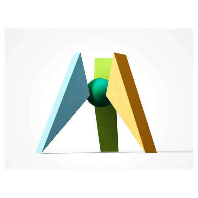 Hiroshi Watanabe, Conceptual Still Life with Balance and Three Arrows, Photographic Paper For Sale